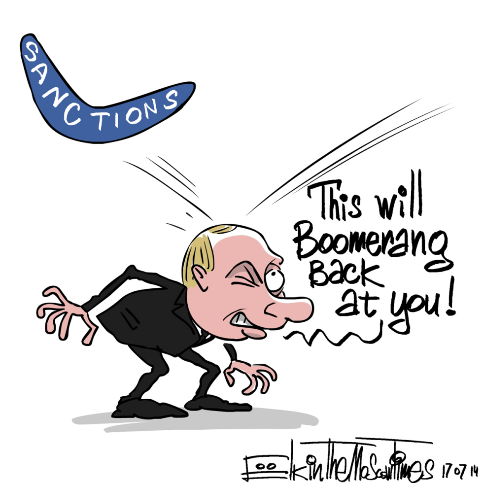  SANCTIONS BOOMERANG by Sergei Elkin