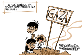 GAZA by David Fitzsimmons