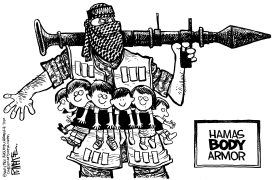 HAMAS BODY ARMOR by Rick McKee