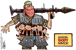 HAMAS BODY ARMOR  by Rick McKee