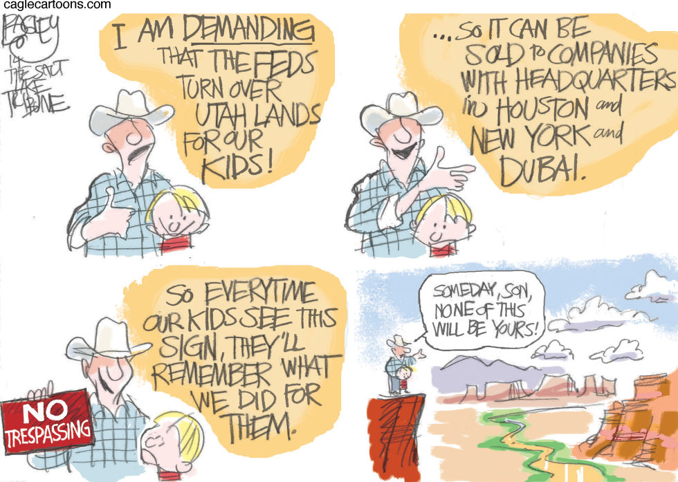  THIS LAND IS OUR LAND by Pat Bagley