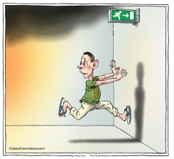 EMERGENCY EXIT by Joep Bertrams