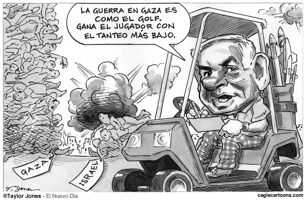  METáFORA DEPORTIVA DE NETANYAHU by Taylor Jones