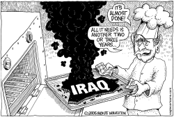 IRAQ  ALMOST DONE by Wolverton