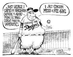 TAX DODGERS by John Darkow