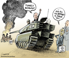 NETAYAHU'S WAR by Patrick Chappatte