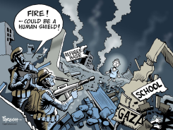 ISRAELI ATTACK by Paresh Nath