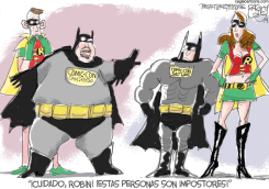 EL CABALLERO INEPTO by Pat Bagley