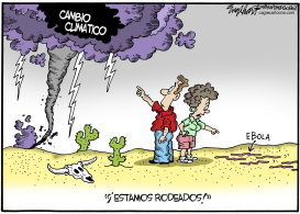 VIRUS EBOLA  by Bob Englehart