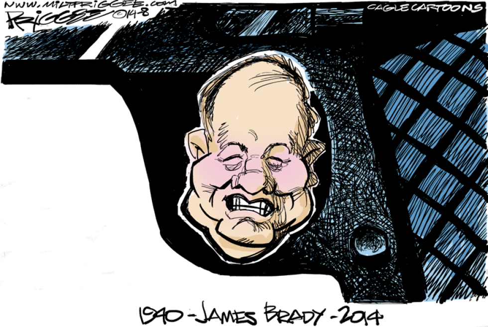  JAMES BRADY -RP by Milt Priggee