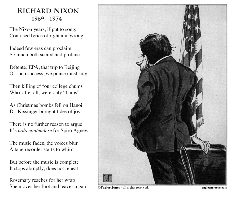  RICHARD NIXON RESIGNATION ANNIVERSARY by Taylor Jones