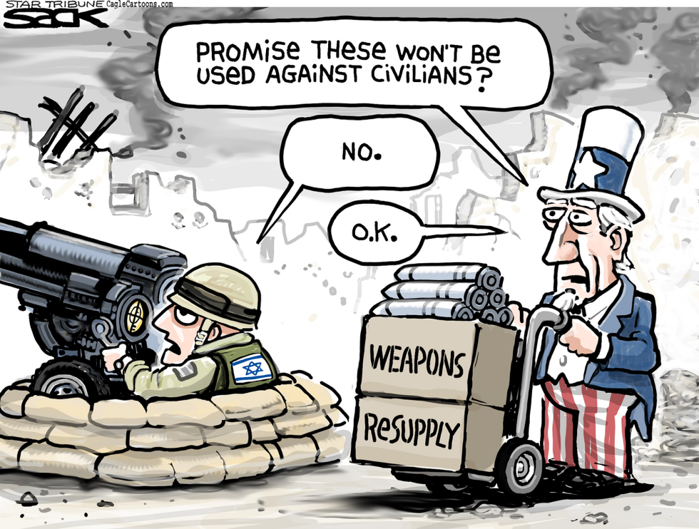  WEAPONS TO ISRAEL by Steve Sack