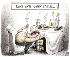 TOXIC ALGAE by Adam Zyglis