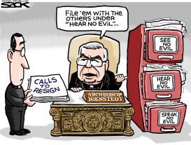 ARCHBISHOP ABUSE SCANDAL LOCAL by Steve Sack