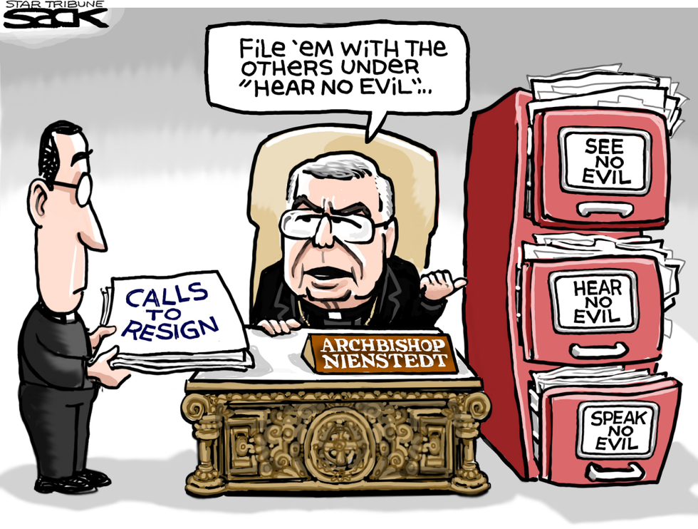  ARCHBISHOP ABUSE SCANDAL LOCAL by Steve Sack