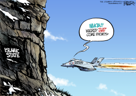 IRAQ FLIGHT PATH by Nate Beeler