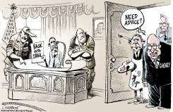 BACK IN IRAQ by Patrick Chappatte