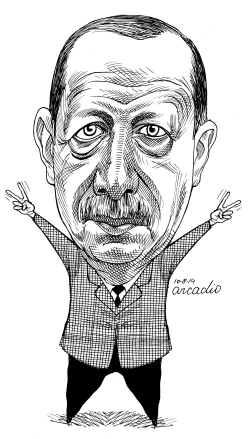 ERDOGAN TURKEY  by Arcadio Esquivel