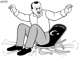 PRESIDENT ERDOGAN by Rainer Hachfeld