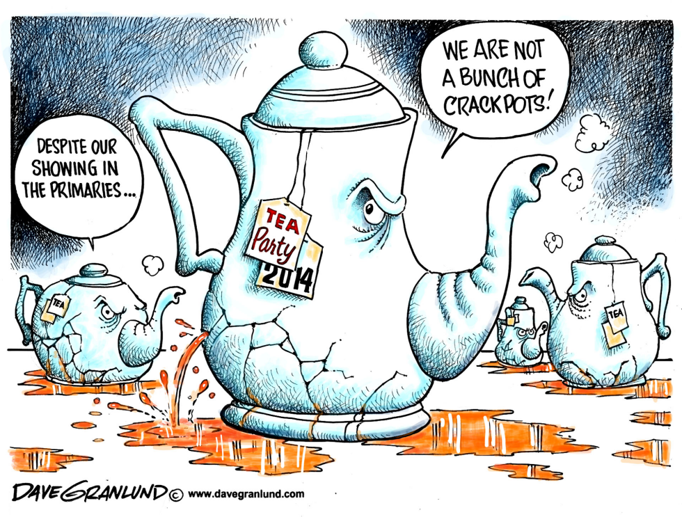  TEA PARTY LOSSES by Dave Granlund