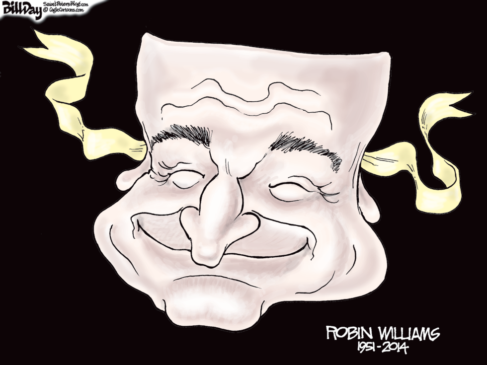  ROBIN WILLIAMS   by Bill Day