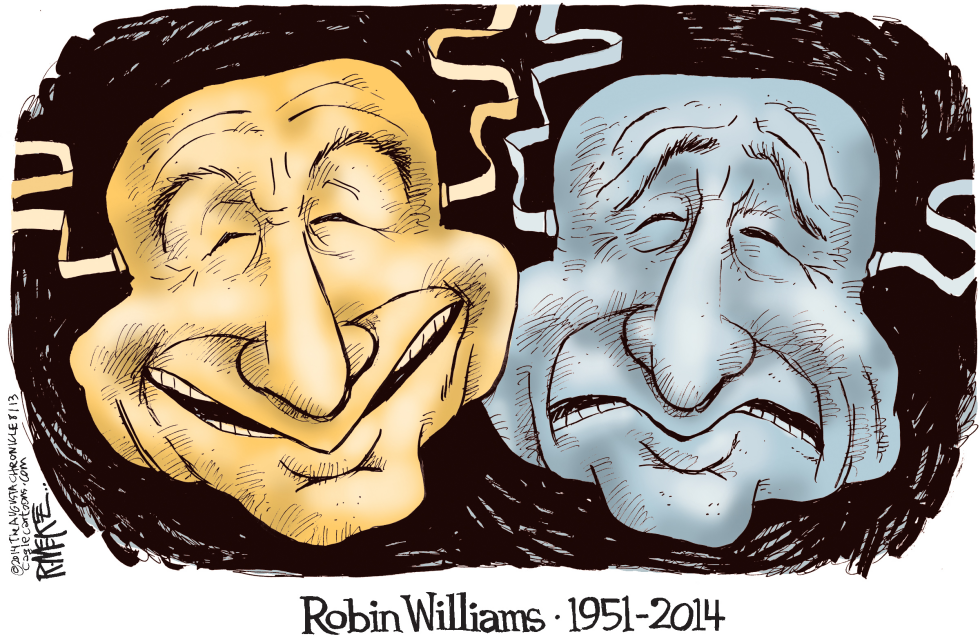  ROBIN WILLIAMS by Rick McKee