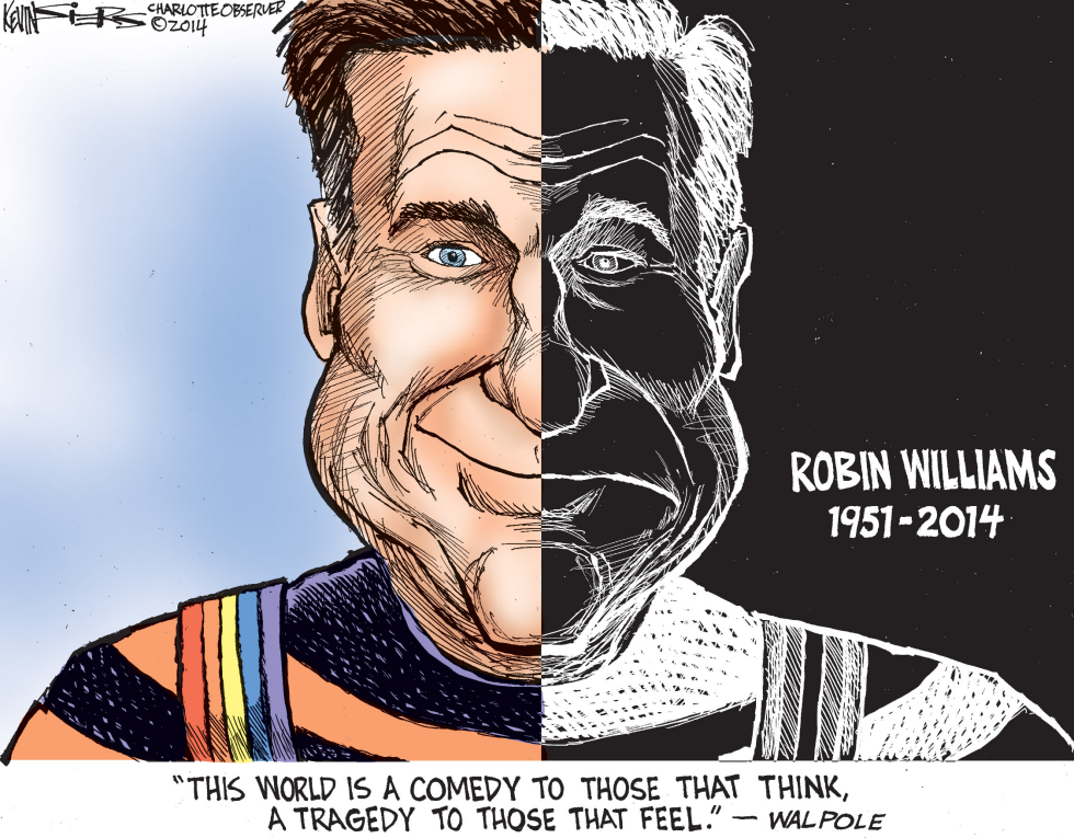  ROBIN WILLIAMS by Kevin Siers