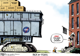 SCHOOL SUPPLIES by Nate Beeler