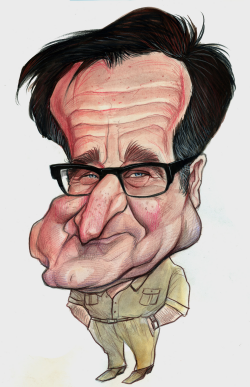 ROBIN WILLIAMS by Petar Pismestrovic