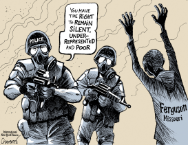 FERGUSON AND RACE IN AMERICA by Patrick Chappatte