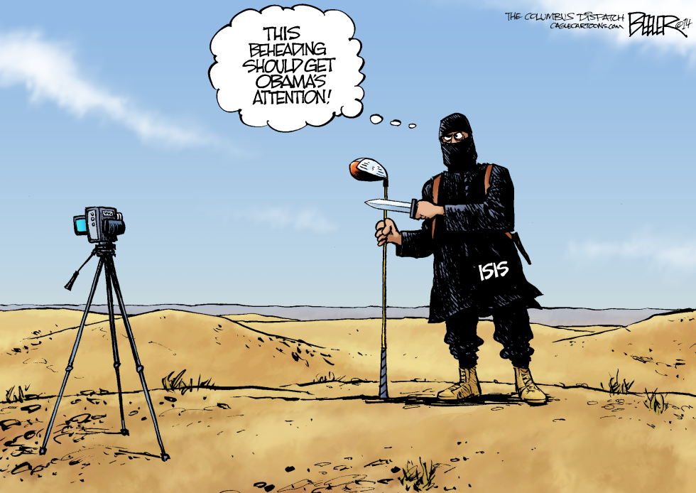  ISIS EXECUTION by Nate Beeler