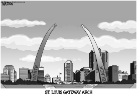 ST LOUIS GATEWAY ARCH by RJ Matson