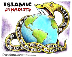 ISLAMIC JIHADISTS ISIS by Dave Granlund