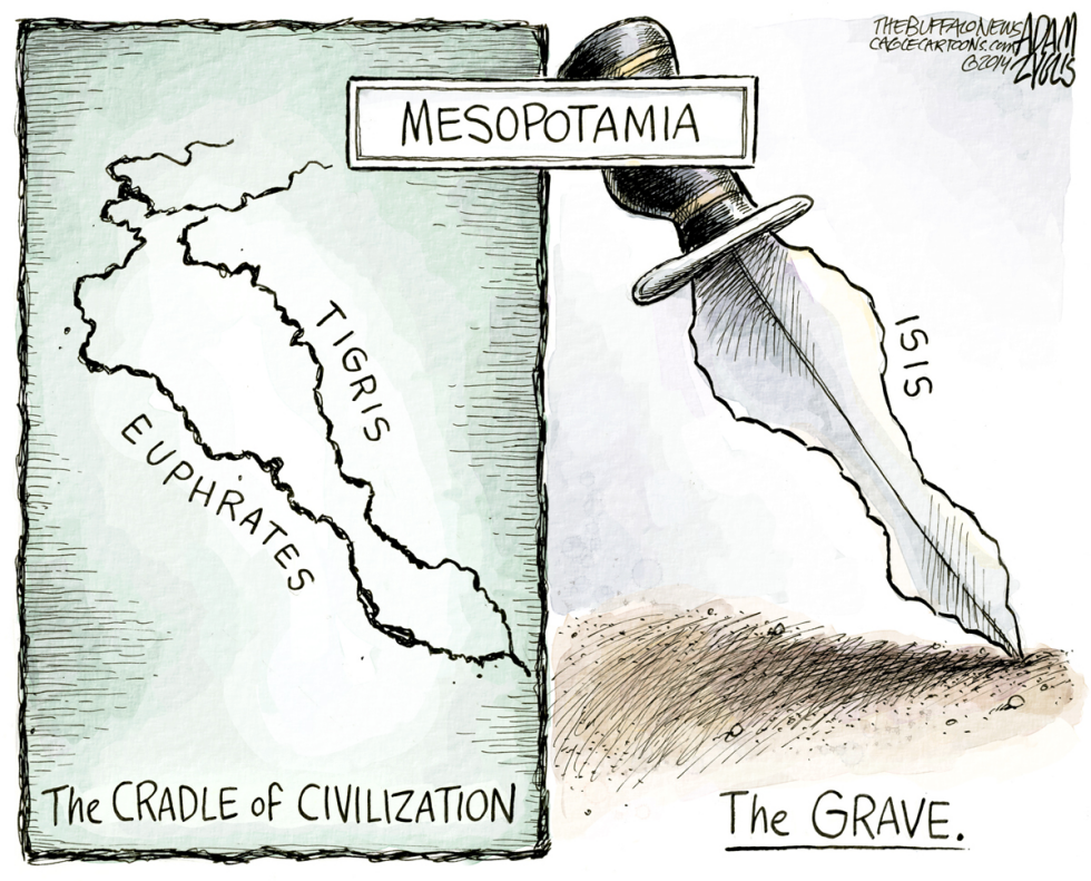  MESOPOTAMIA by Adam Zyglis