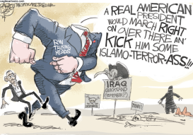 IRAQ LESSON NOT LEARNED by Pat Bagley