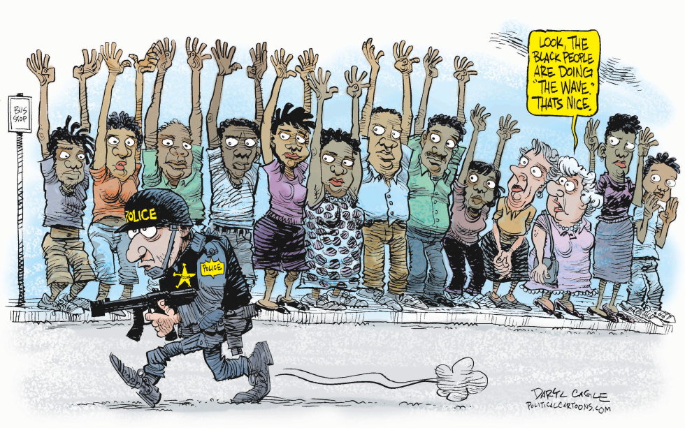  FERGUSON WAVE by Daryl Cagle