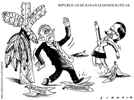 REPUBLICAS DE BANANAS DEMOCRATICAS by Osmani Simanca