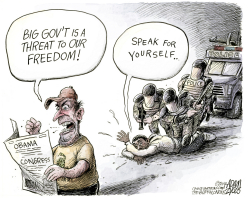 BIG GOVERNMENT by Adam Zyglis