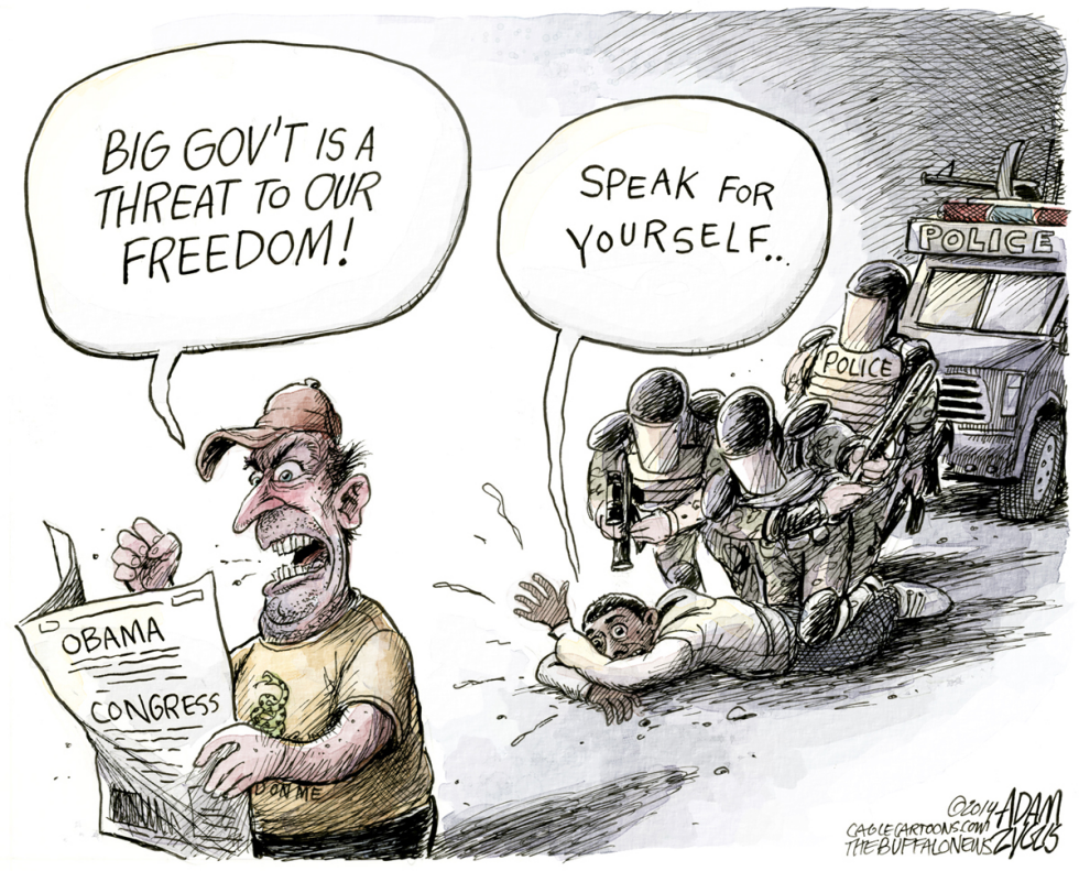  BIG GOVERNMENT by Adam Zyglis