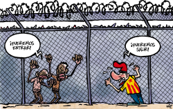 PROBLEMAS EN LAS FRONTERAS by Kap