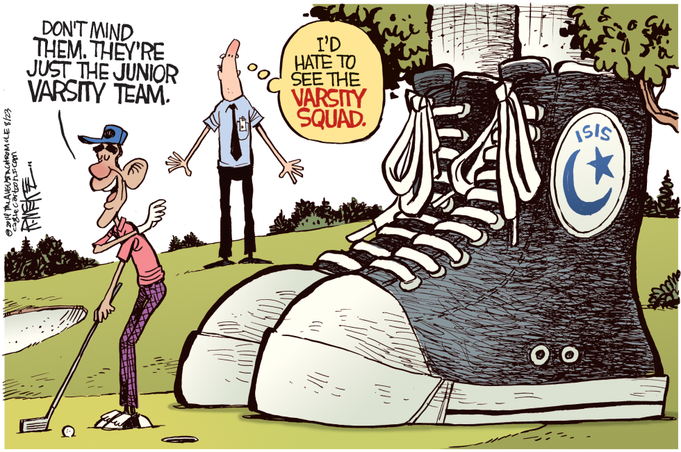  ISIS JUNIOR VARSITY by Rick McKee