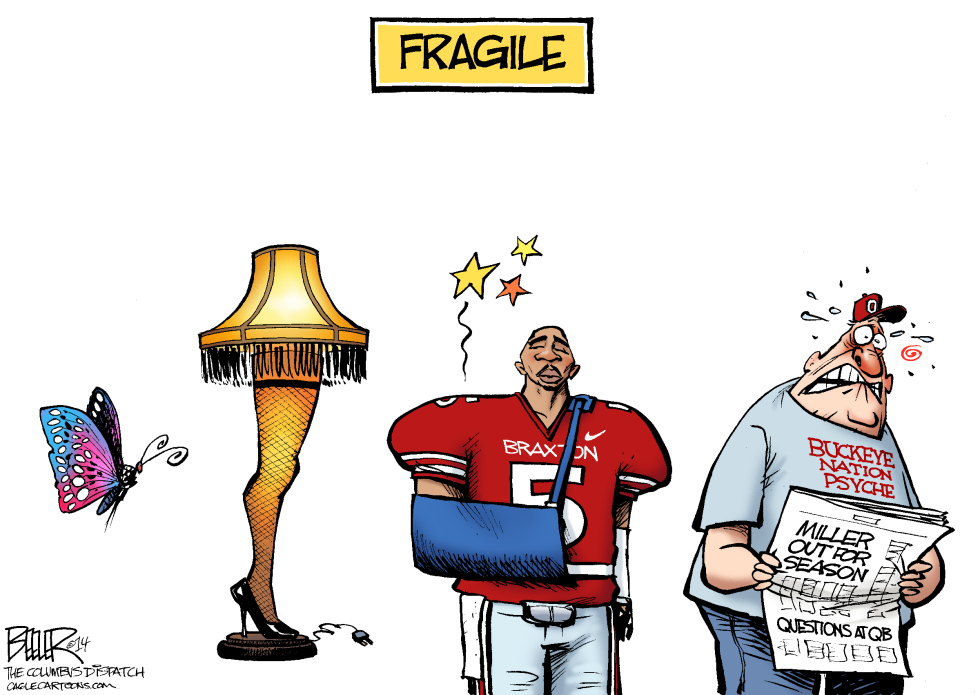  LOCAL OH - BUCKEYE INJURY by Nate Beeler