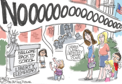 BACK-TO-SCHOOL ANGST by Pat Bagley