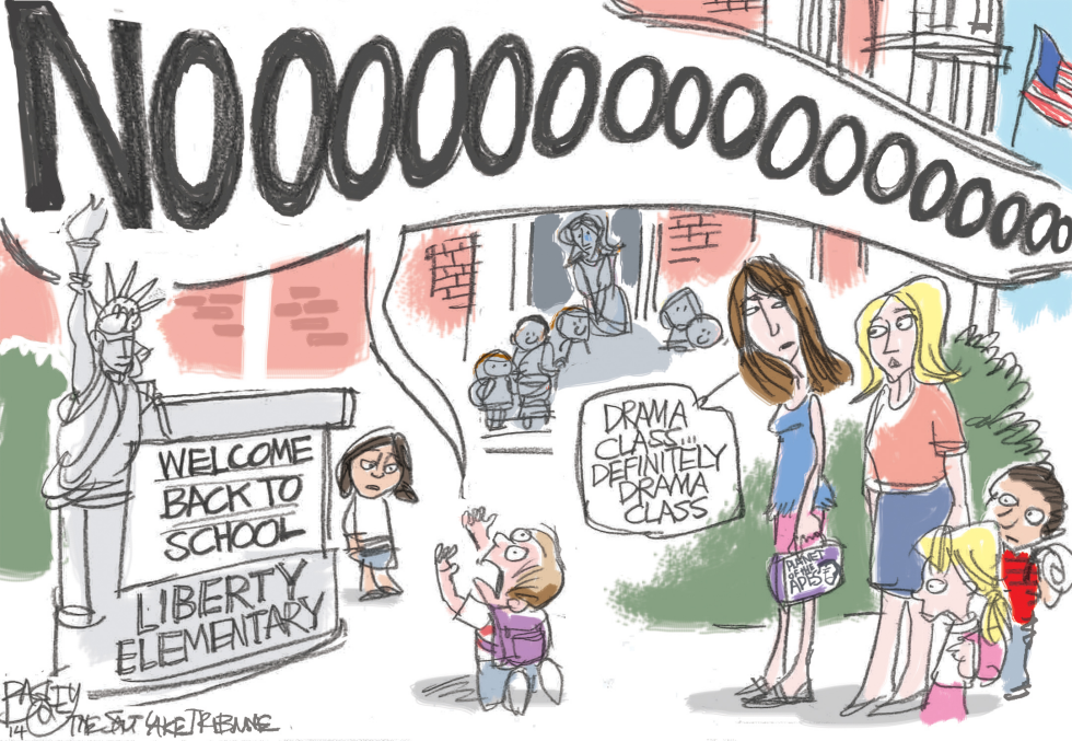  BACK-TO-SCHOOL ANGST by Pat Bagley