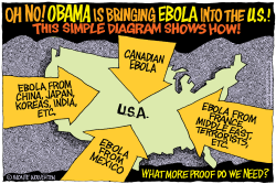 OBAMA BRINGS EBOLA INTO USA by Wolverton