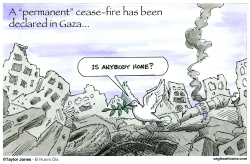 GAZA CEASE-FIRE by Taylor Jones