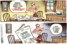 OBAMA ISIS STRATEGY by Rick McKee