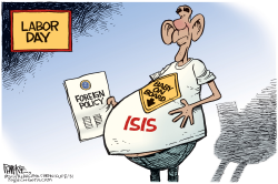 ISIS LABOR DAY by Rick McKee