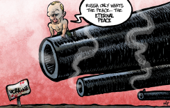 RUSSIA WANTS PEACE by Kap