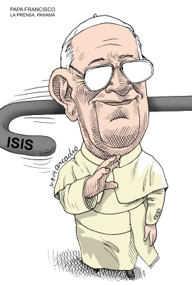 PAPA FRANCISCO I by Arcadio Esquivel